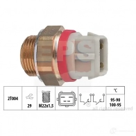 Датчик вентилятора радиатора EPS 1850682 FACET 7.5682 KW 550 682 3296534