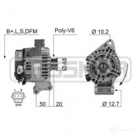 Генератор ERA Ford Focus 1 Хэтчбек 1.6 16V Flexifuel 102 л.с. 2002 – 2004 210400A JV0 NJ