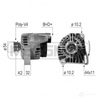 Генератор ERA Fiat 500 (312) 1 Кабриолет 1.4 100 л.с. 2009 – 2024 210711A JF VEIT