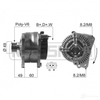 Генератор ERA DP6O C4L 1438235844 210621A