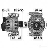 Генератор ERA 36HJ 55 1438236063 209555A