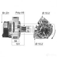 Генератор ERA KX4 U6 1438236093 210617A