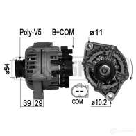 Генератор ERA 6BBHE E 209042A Smart Fortwo (451) 2 Купе 0.8 CDi (4501) 54 л.с. 2009 – 2025
