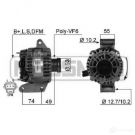 Генератор ERA 210362 DWF ZV Ford Mondeo 3 (GE, BWY) Универсал