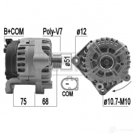 Генератор ERA Bmw X5 (E70) 2 Внедорожник 3.0 si 272 л.с. 2006 – 2008 210517 T3Z 6Z0