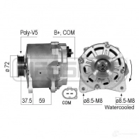 Генератор ERA Audi A6 (C6) 3 Седан 4.2 Fsi Quattro 350 л.с. 2006 – 2011 K2G I7 210790