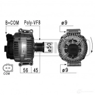 Генератор ERA 210899 V1 43I Mercedes M-Class (W164) 2 2005 – 2011