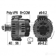 Генератор ERA FJS QG 209190 Mercedes E-Class (C207) 4 Купе 3.5 E 300 (2055) 252 л.с. 2011 – 2024