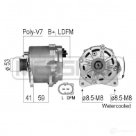 Генератор ERA Volkswagen Phaeton U5Q F5A7 210785