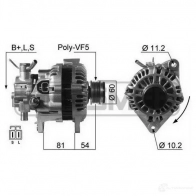 Генератор ERA Hyundai Terracan 210369A 2KFO0 M