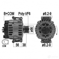 Генератор ERA Z1C JF Audi A6 (C7) 4 2010 – 2018 209235