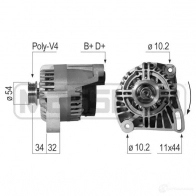 Генератор ERA 210715 6HTBW KW Fiat Idea