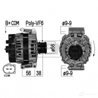 Генератор ERA 8XD 5YM Audi A5 (8T3) 1 Купе 2.0 Tfsi Quattro 224 л.с. 2013 – 2016 209254