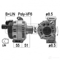 Генератор ERA DBZ J5ZN Fiat 500X 209468