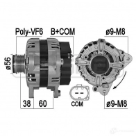 Генератор ERA Audi Q5 (8RB) 1 Кроссовер 3.0 Tdi Quattro 245 л.с. 2012 – 2025 209564A PL2T XNB