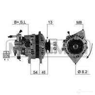 Генератор ERA BT 077 Mitsubishi Pajero 2 (V3, V2, V4) Внедорожник 2.5 TD 4WD (V24C. V24W) 99 л.с. 1990 – 1999 210462