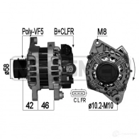 Генератор ERA 18BB A 1941746 209029