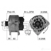 Генератор ERA 210410 Skoda Fabia (6Y5) 1 Универсал 2.0 116 л.с. 2000 – 2007 7UE0 1FY