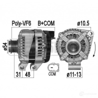 Генератор ERA 209529A Z3 OQ15D Land Rover Range Rover Sport 2 (L494) Внедорожник 3.0 D 4x4 249 л.с. 2013 – 2024