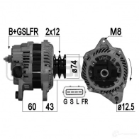 Генератор ERA Mitsubishi Pajero 4 (V80) 2006 – 2020 209363A UD VWR