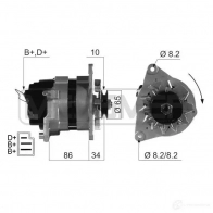 Генератор ERA 1438236702 R 2CU4 210588A