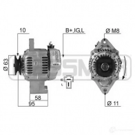 Генератор ERA 210279A FGOB U9M 1437427064