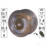 Обгонная муфта генератора ERA ZN5596 1438254581 18TOP N