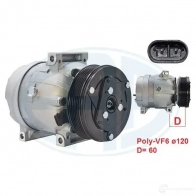 Компрессор кондиционера ERA 670068 1438639768 QOF2T D9 - Изображение 1