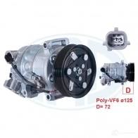 Компрессор кондиционера ERA 6V VFE 1438639785 670171