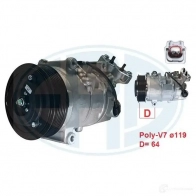 Компрессор кондиционера ERA 670135 1438639867 QZSW2 O