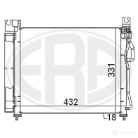 Радиатор кондиционера ERA 1954309 8BT4M 2 667119