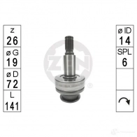 Бендикс ERA 1438778553 YRPW4N Y ZEN1808