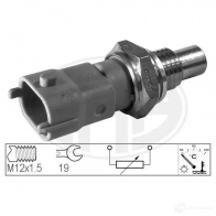 Датчик температуры охлаждающей жидкости ERA 330528 Opel Vectra KB0C MQD