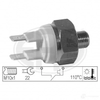 Датчик температуры охлаждающей жидкости ERA A WDZ5ZF 330309 Audi A6 (C4) 1 Универсал 2.2 S6 Turbo Quattro 230 л.с. 1994 – 1997