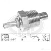 Датчик температуры охлаждающей жидкости ERA 330608 Ford Mondeo 1 (FD, GBP) Хэтчбек 1.8 i 16V 112 л.с. 1994 – 1996 3 J7SZ