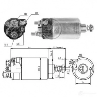 Втягивающее реле ERA 1439249667 ZM525 NS8 ZS