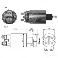 Втягивающее реле ERA R5 ODJ ZM480 1439250085