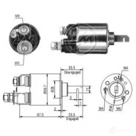 Втягивающее реле ERA Q L54SO ZM602 1439250287