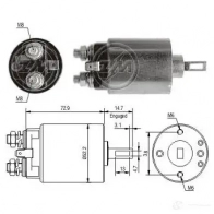 Втягивающее реле ERA VN5VNE G ZM1782 1439250549