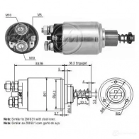 Втягивающее реле ERA 1439250806 0Y LB8Q ZM531