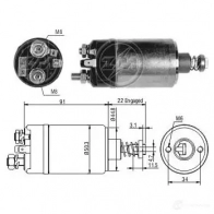 Втягивающее реле ERA ZM728 AJZ T408 1437412443