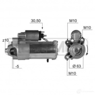 Стартер ERA 220419 Ford Mondeo 4 (CA2, BA7) Универсал 2.2 TDCi 175 л.с. 2008 – 2010 FHA I8