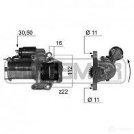 Стартер ERA BO85 F4 220372 Ford Mondeo 3 (GE, B4Y) Седан 3.0 V6 24V 204 л.с. 2004 – 2007