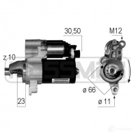 Стартер ERA 220604A Porsche Macan (95B) 1 Кроссовер 2.0 252 л.с. 2015 – 2024 U7 9MK65