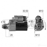 Стартер ERA CNWT PS9 220593A Mercedes E-Class (W212) 4 Седан 3.5 E 350 CGI (2157) 292 л.с. 2009 – 2011