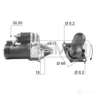 Стартер ERA 220001R 6X LY1 Opel Astra (F) 1 Хэтчбек 1.4 i 16V (F08) 90 л.с. 1996 – 1998