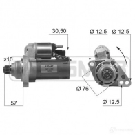 Стартер ERA 220467A 53WNE N Volkswagen Caddy (2KA, 2KH, 2CA, 2CH) 3 Фургон 2.0 SDI 70 л.с. 2004 – 2010