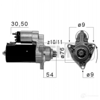 Стартер ERA 8 YDW9 Volkswagen Transporter (T4) 4 Грузовик 2.5 Syncro 115 л.с. 1996 – 2003 220054A