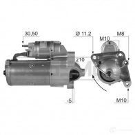 Стартер ERA 220136A Renault Laguna (BG) 2 Хэтчбек 2.2 dCi (BG0F) 150 л.с. 2001 – 2006 HB 1G3GQ