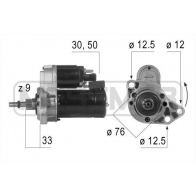 Стартер ERA Volkswagen Golf 3 (1H1) Хэтчбек 2.0 GL 107 л.с. 1995 – 1997 220190R 0FE AE